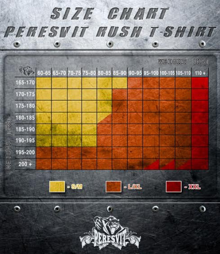 Peresvit 3D Performance Rush Compression T-Shirt Black Kyiv